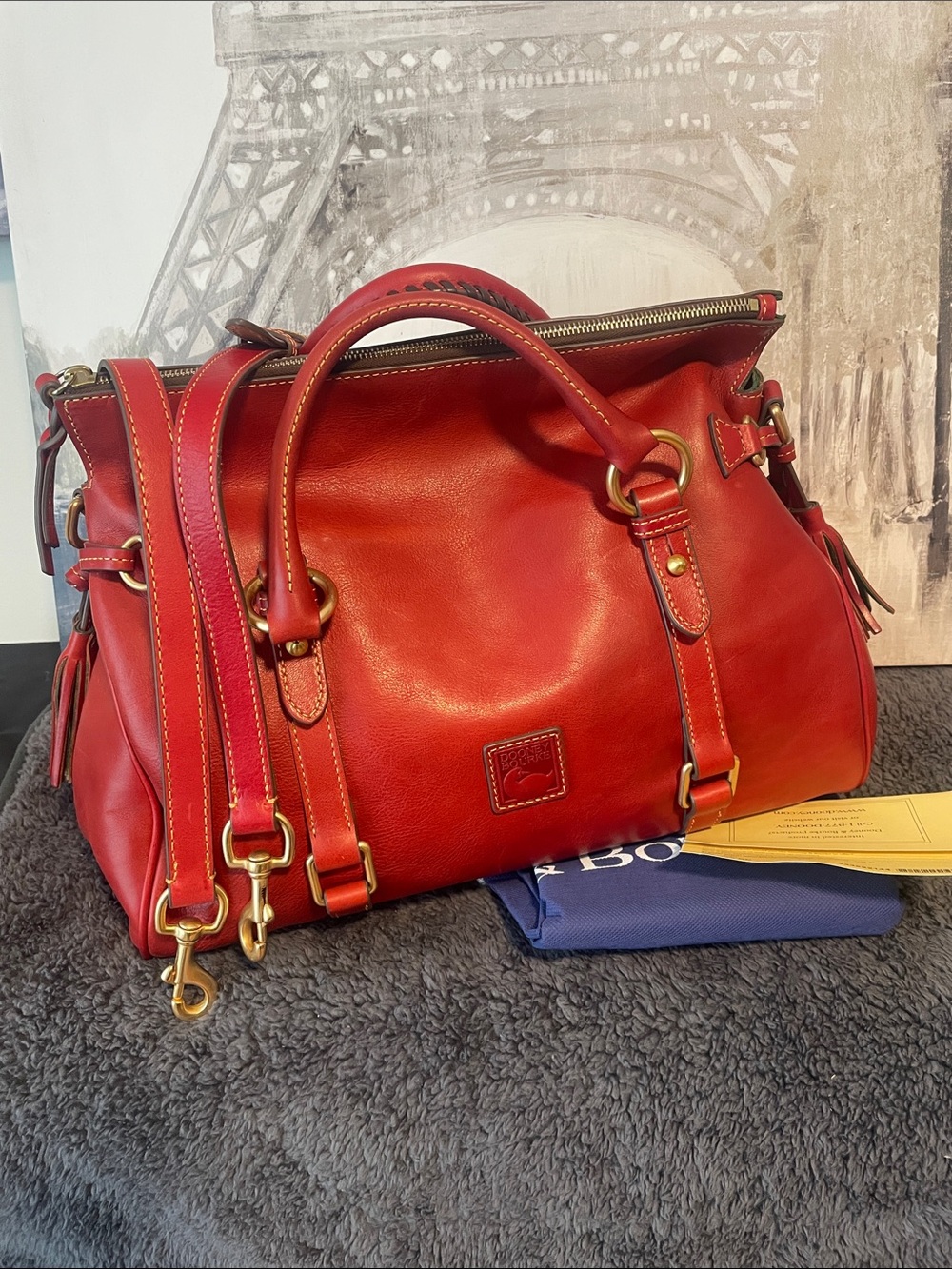 💋💄❤️Dooney & Bourke Florentine Satchel $588